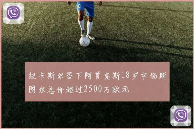 纽卡斯尔签下阿贾克斯18岁中场斯图尔总价超过2500万欧元
